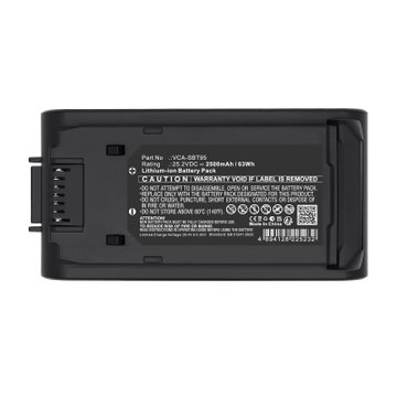 Batteria per Samsung Jet 85, 95, VS20A95943N, VS20A95823W, VS20A95973B, Bespoke Jet Pet Stick Vacuum, VS20B95823W/EV, VS20B95943N/EV, VS20C8522TW 2500mAh di CELLONIC