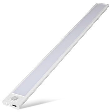 Barre LED 50cm Rechargeable | Détecteur de Mouvement | 3 Températures de Couleur (3000K/4000K/6000K) | Éclairage Magnétique Sans Fil de CELLONIC