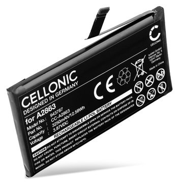 Akku für Apple iPhone 14, A2863 (3250mAh, 3.87V) von CELLONIC