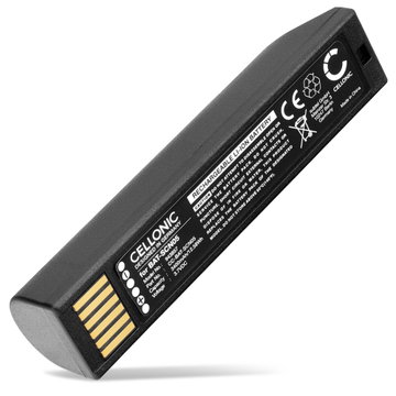 Batteria BAT-SCN05, 50148009-001 per lettore di codici a barra Honeywell Granit XP 1990iSR, Xenon 1902GHD 3400mAh 3.7V marca CELLONIC