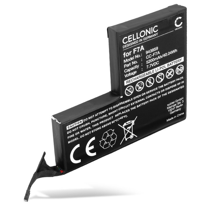 Batterie Steam Deck (LCD) F7A (5200mAh, 7.7V) de CELLONIC