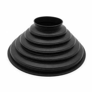 Universal Kamera Gegenlichtblende für 70-90mm – Gummi Einschraub Zusammenklappbarer / Zusammenfaltbarer Gegenlichtblende von CELLONIC