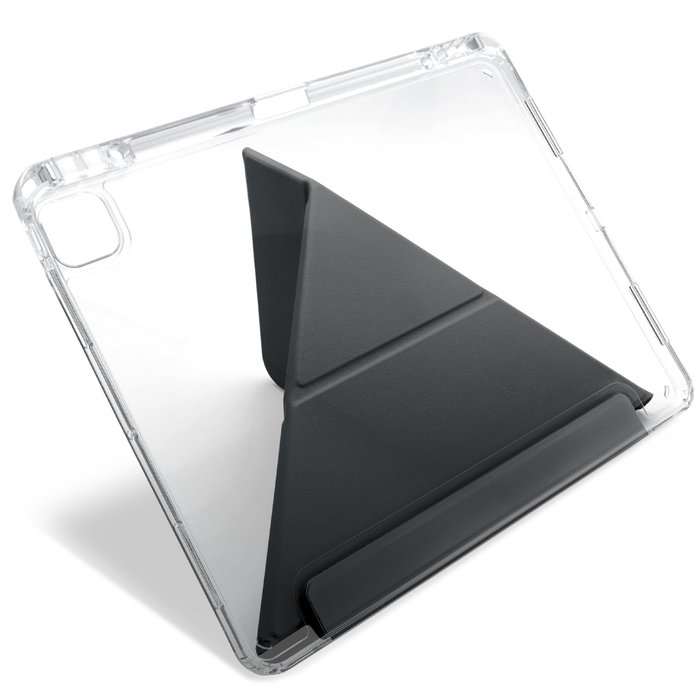 CELLONIC Coque iPad Trifold avec Porte-Stylet, pour iPad Air 13/Pro 12.9, Noir