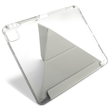CELLONIC Trifold iPad Hülle mit Stifthalter, für iPad Air 13 (2026/2025/2024) & Pro 12.9 (2022), Grau