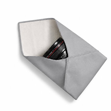 Chiffon d'Emballage pour Caméra, Gris, 45 x 45 cm (L) de CELLONIC